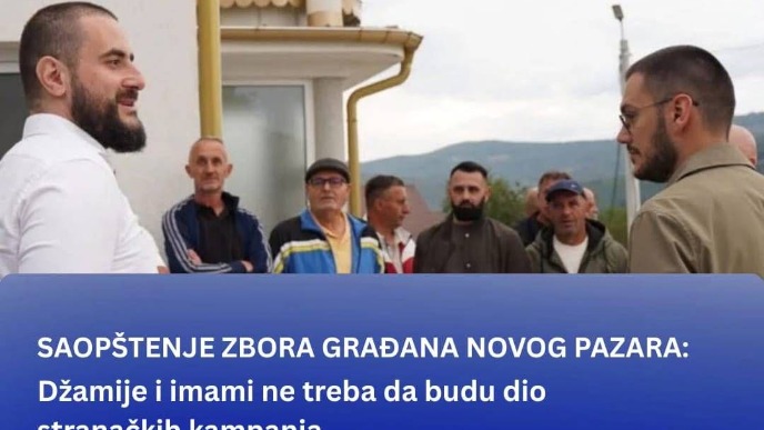 Džamiji nije mesto u kampanji